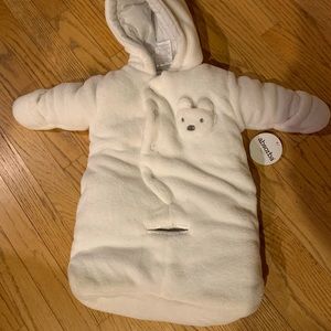 Absorba infant bunting blanket coat